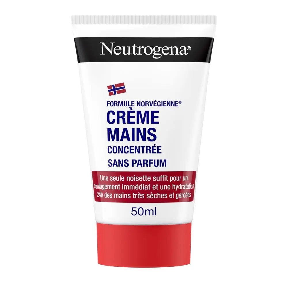 NEUTROGENA CRÈME MAINS TRÈS SÈCHES ET GERCÉES 50 ML - Cpourtoi.Net