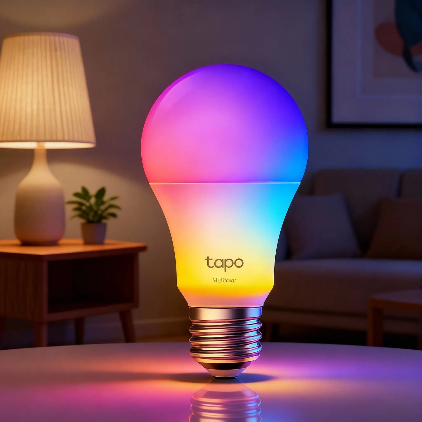 Tapo Ampoule LED Connectée L530E - Ambiance Colorée, Contrôle Vocal - Cpourtoi.Net