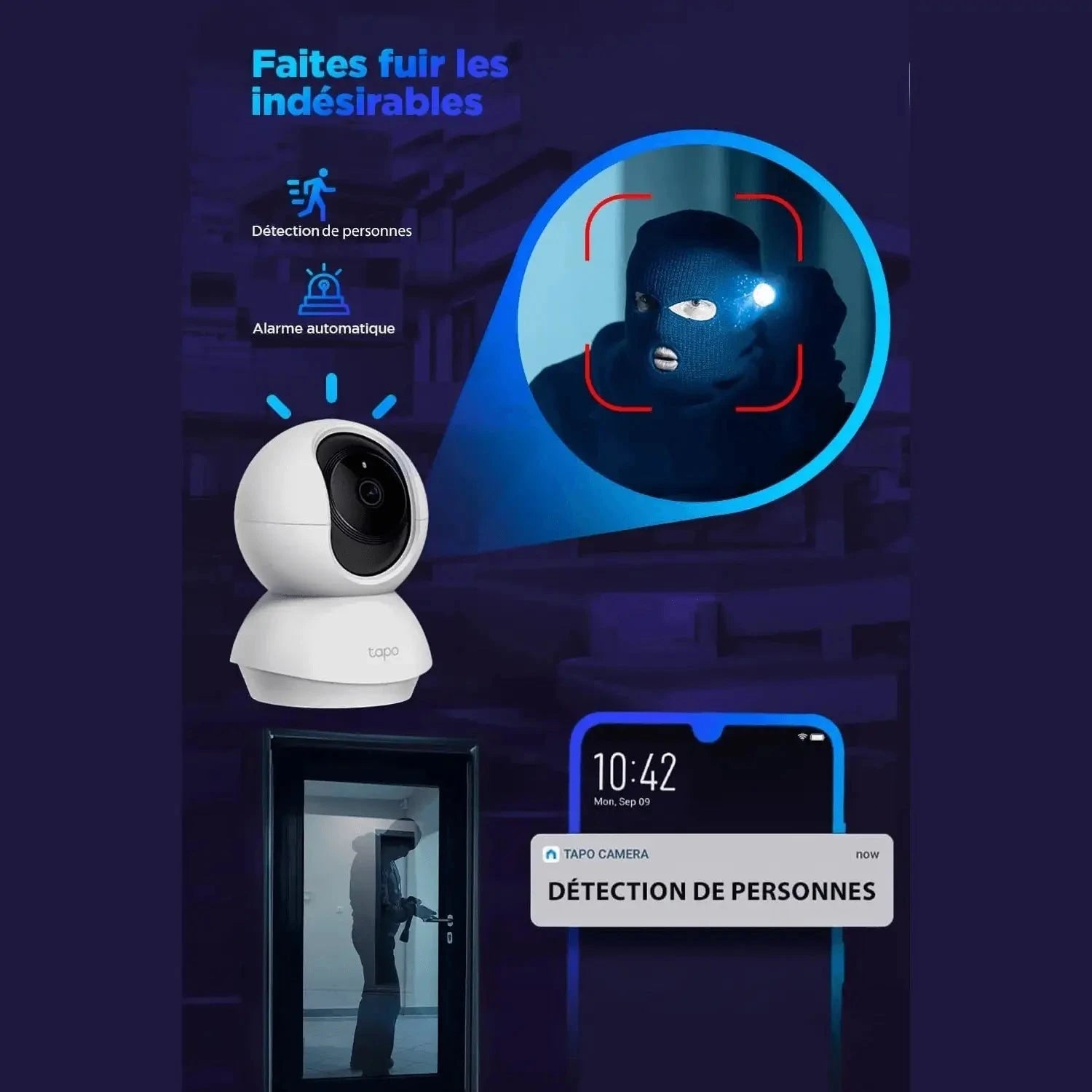 Surveillance Intelligente - Découvrez les Avantages de la Tapo C210