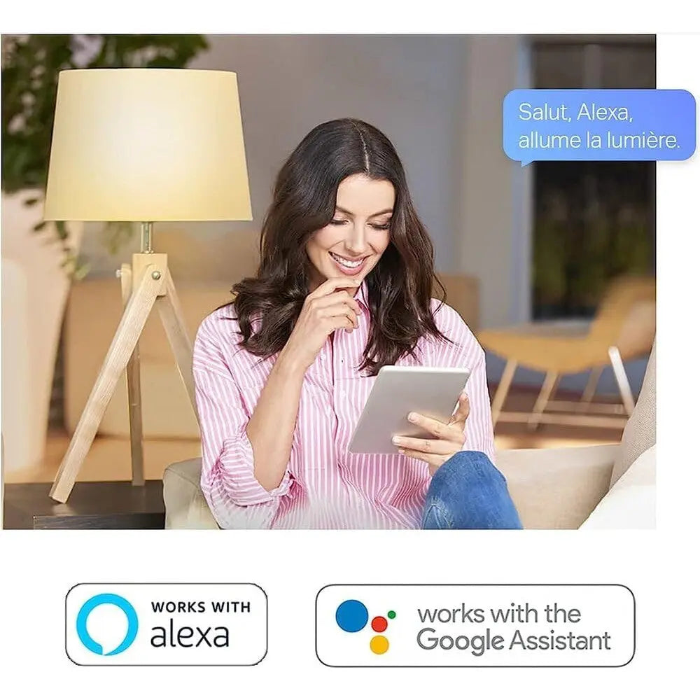 Tapo Ampoule WiFi L510E E27 - Contrôle App, Ambiance Chaude - Cpourtoi.Net