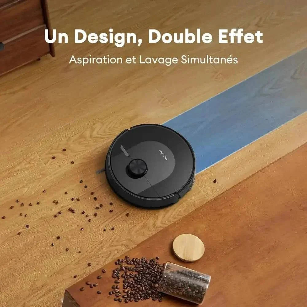 Ultenic D10 LiDAR - Nettoyage optimal avec technologie de navigation avancée 5000 Pa - Cpourtoi.Net