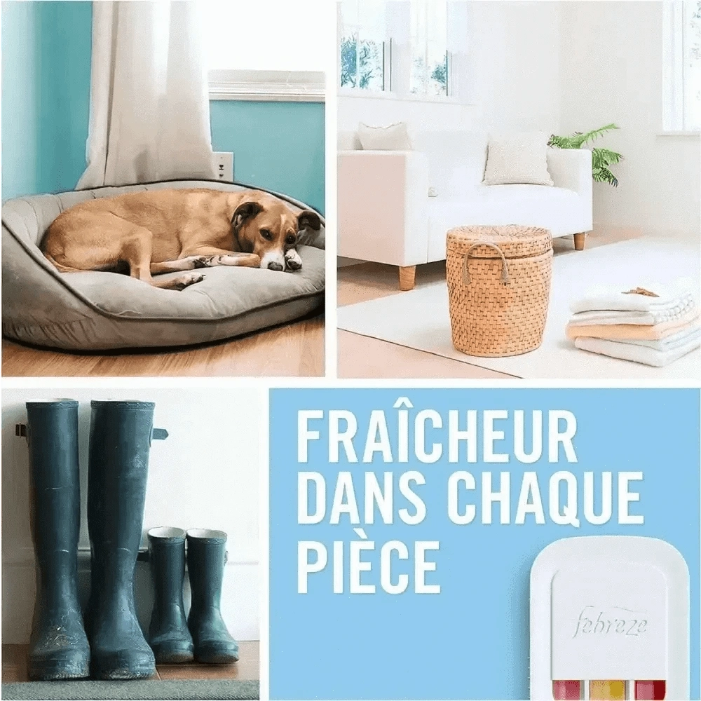 Diffuseur Febreze 3Volution Fleur Lys - Fraîcheur Durable - Cpourtoi.Net