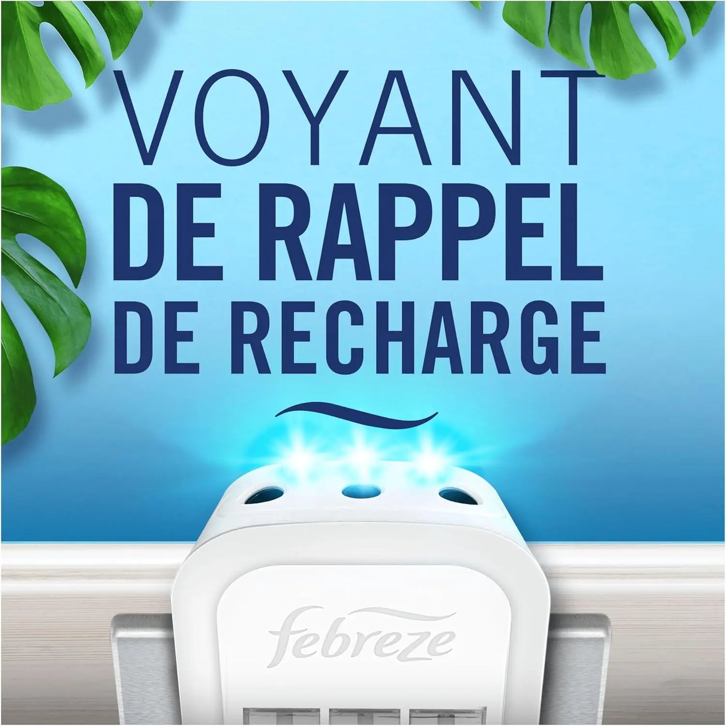 Febreze 3Volution Rosée Du Matin Kit De Démarrage Diffuseur Électrique, Prise + Recharge de 20ml FEBREZE