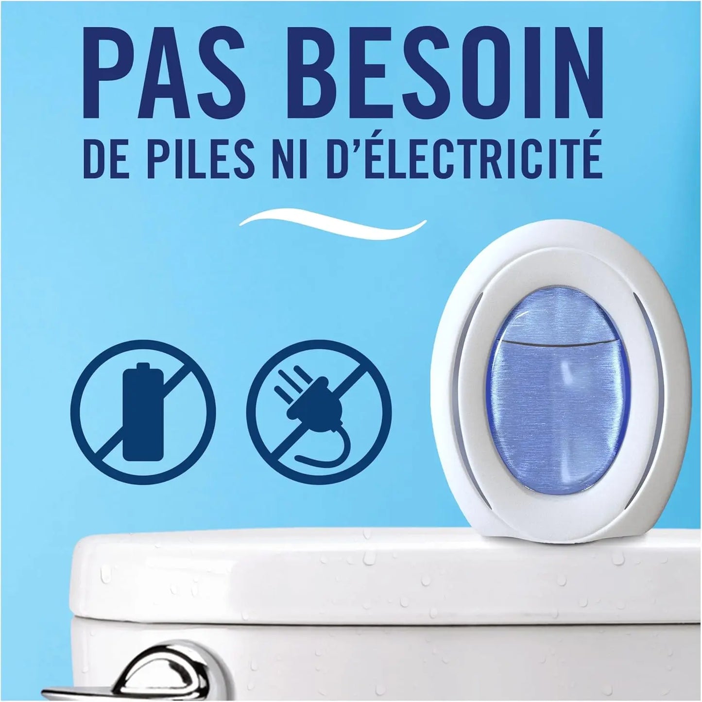 Febreze Petit Coin Rosée du Matin – Lot de 2 Désodorisants WC sans Électricité - Cpourtoi.Net