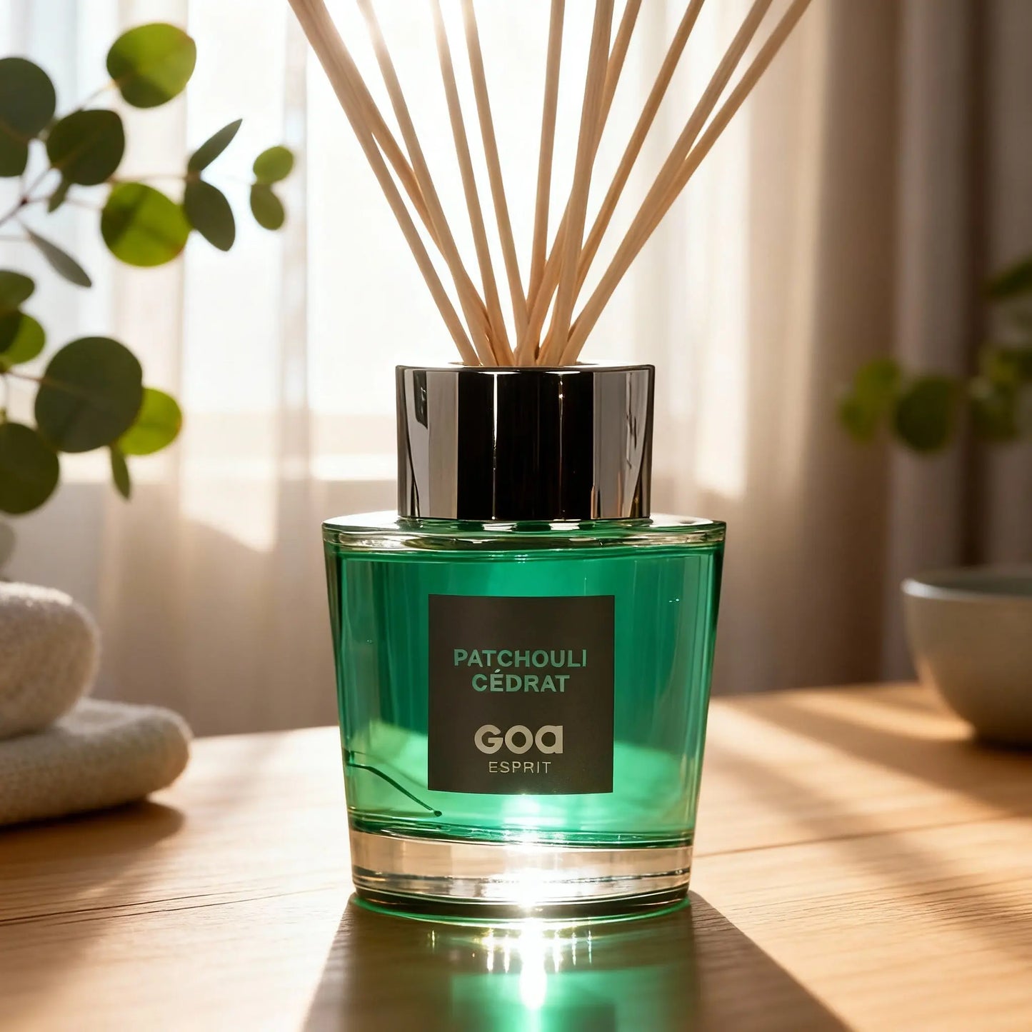 Goa Diffuseur Patchouli Cédrat Pour Ambiance Calme Et Parfum Frais Dans Votre Maison