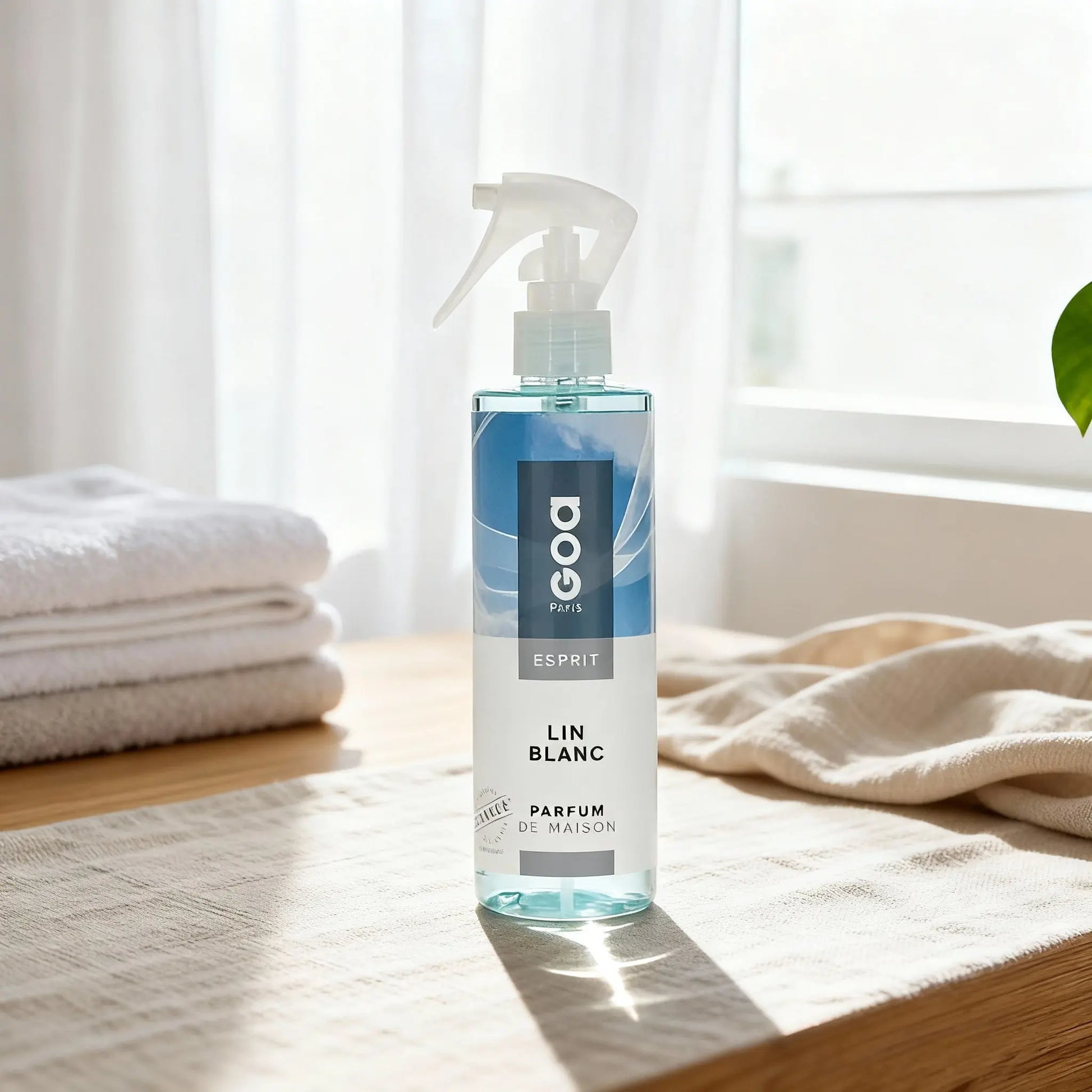 Goa Vaporisateur Lin Blanc - Fraîcheur, Parfum Durable