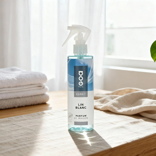 Goa Vaporisateur Lin Blanc - Fraîcheur, Parfum Durable