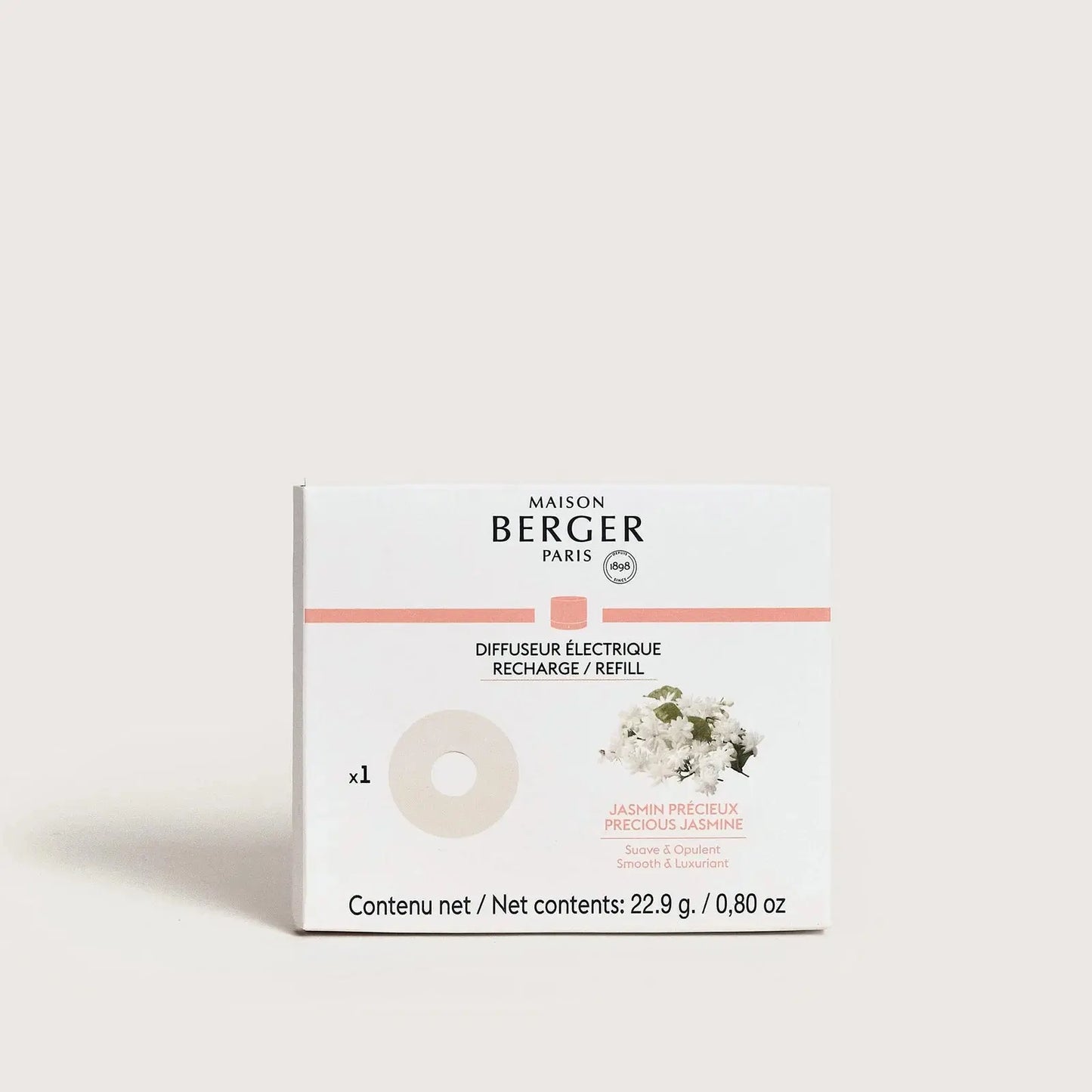 MAISON BERGER Recharge diffuseur nomade Jasmin Précieux MAISON BERGER