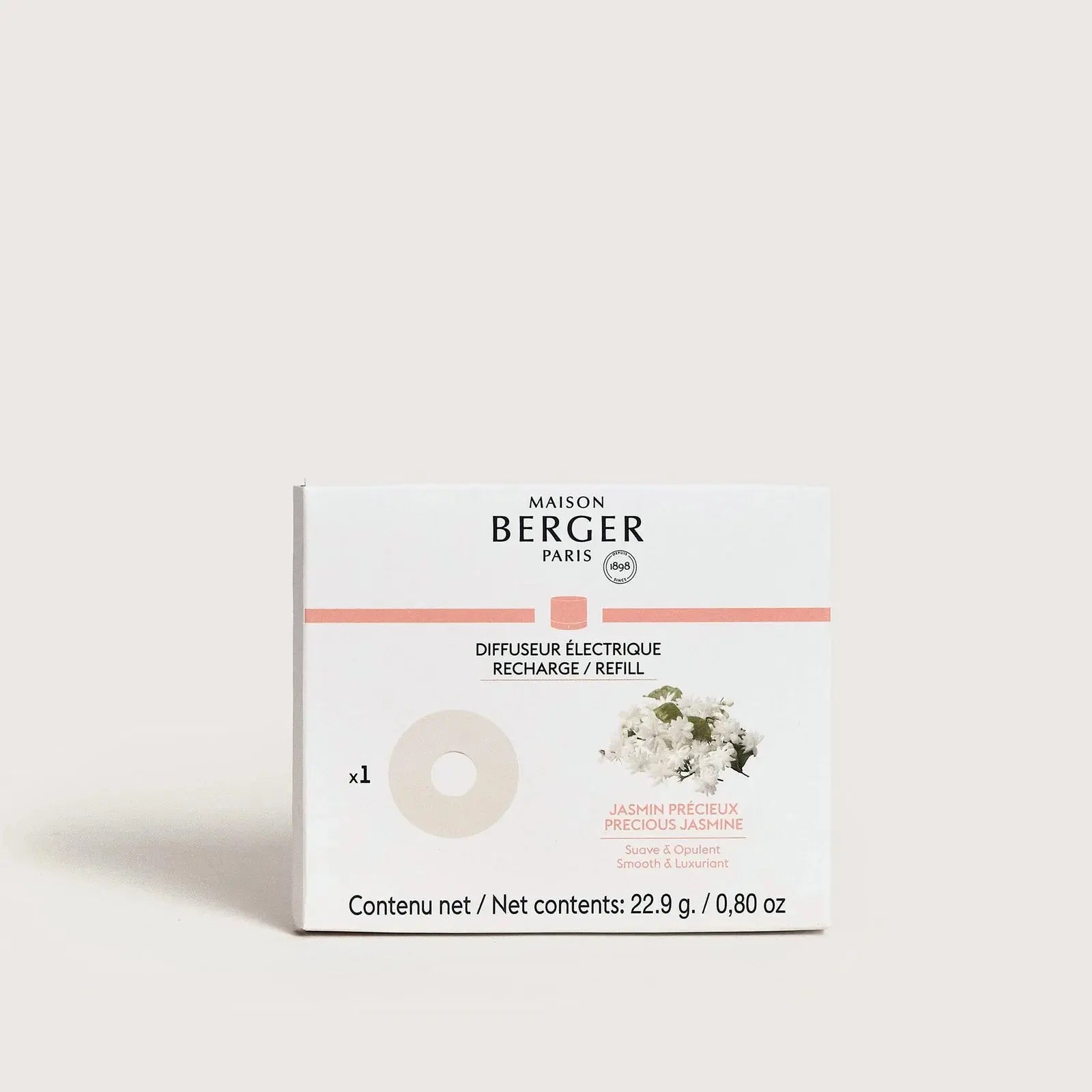 MAISON BERGER Recharge diffuseur nomade Jasmin Précieux MAISON BERGER
