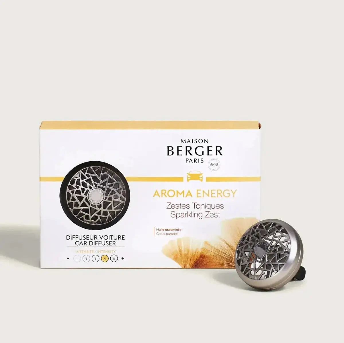 Maison berger diffuseur voiture AROMA ENERGY MAISON BERGER