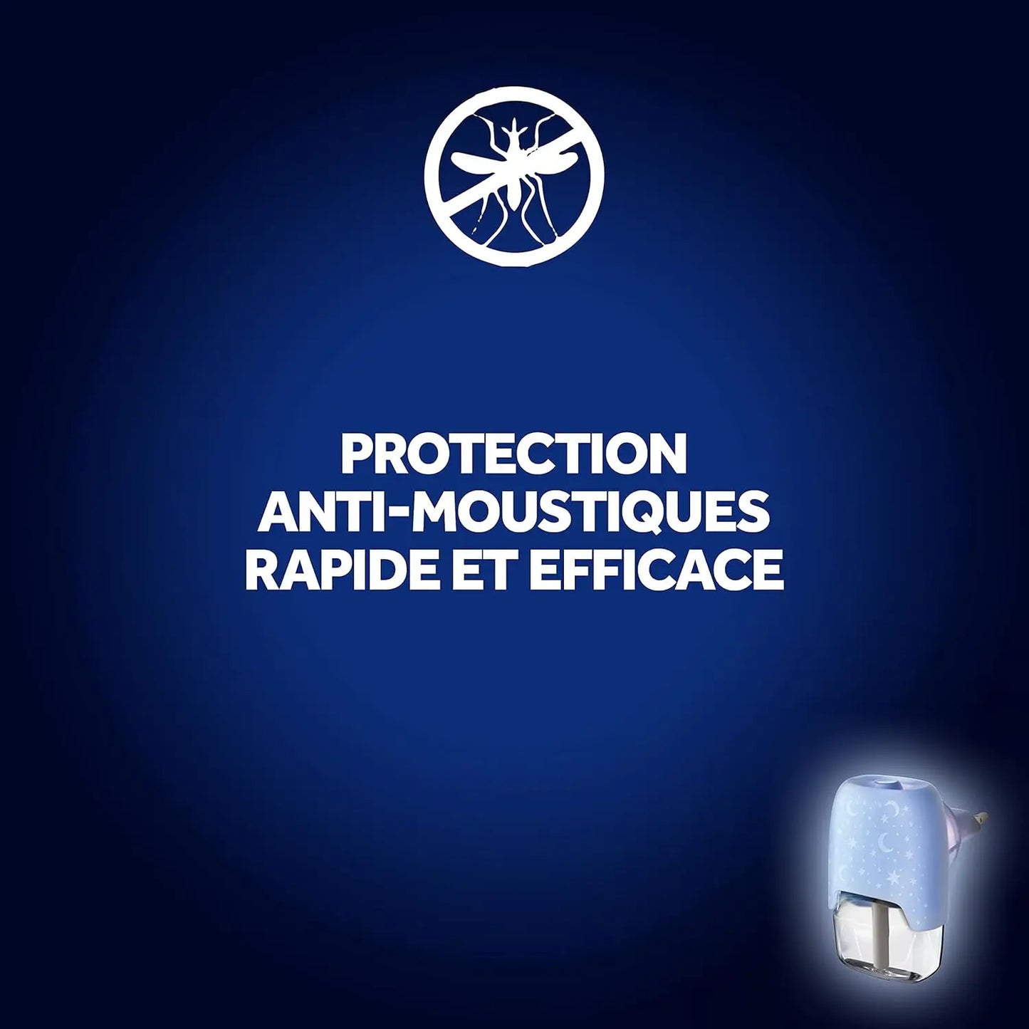 Raid Family Diffuseur Electrique Liquide - Moustiques et Moustiques Tigres 45 Nuits - Sans Parfum Ajouté - 1 Diffuseur et 1 Recharge RAID