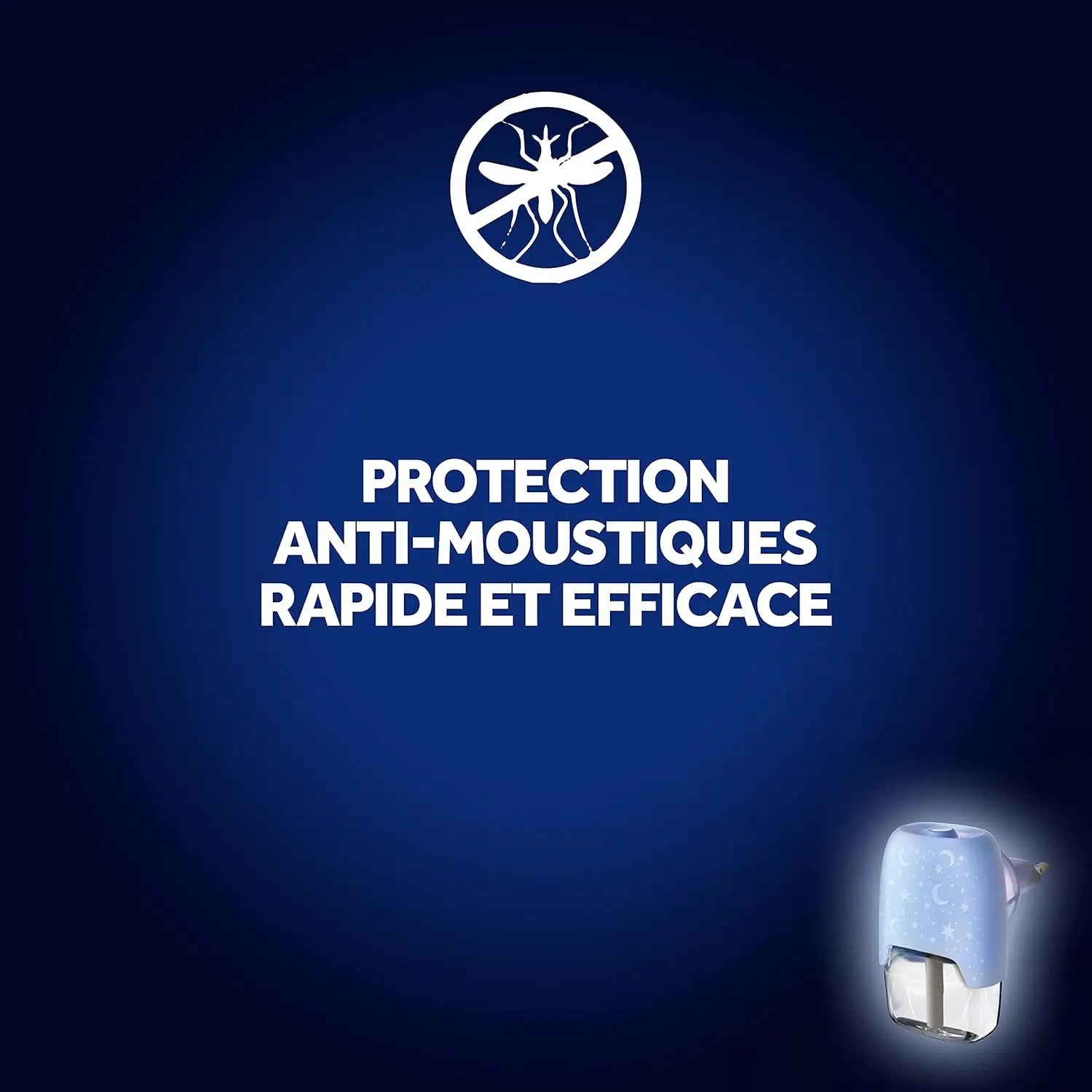 Raid Family Diffuseur Electrique Liquide - Moustiques et Moustiques Tigres 45 Nuits - Sans Parfum Ajouté - 1 Diffuseur et 1 Recharge RAID