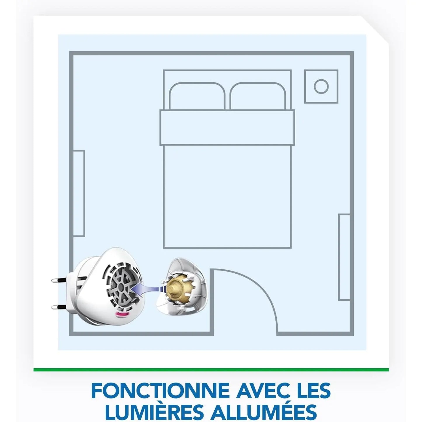 Raid Max Diffuseur Nuit & Jour Moustiques - Protection 24h, Sans Parfum - Cpourtoi.Net