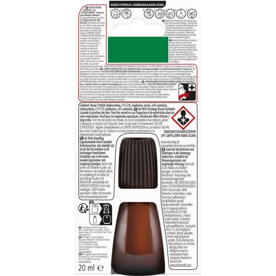 Rechaarge Air Wick Essential lavande - 20ml AIRWICK
