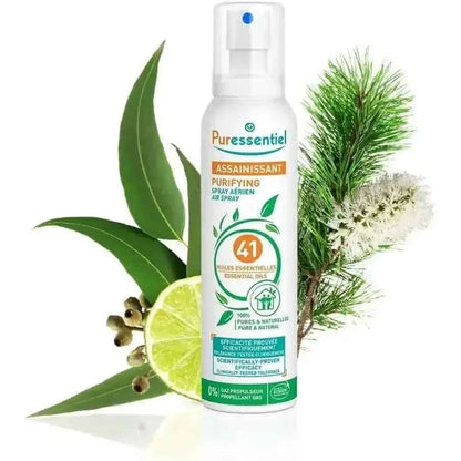 Puressentiel Spray Assainissant 200ml - Soin Personnel Naturel et Bio - Cpourtoi.Net