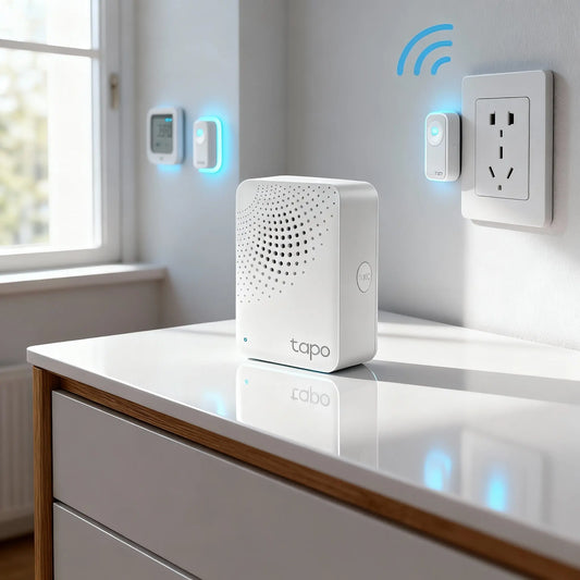 TP Link Tapo H100 Smart Hub – Maison Connectée et Confort au Quotidien - Cpourtoi.Net