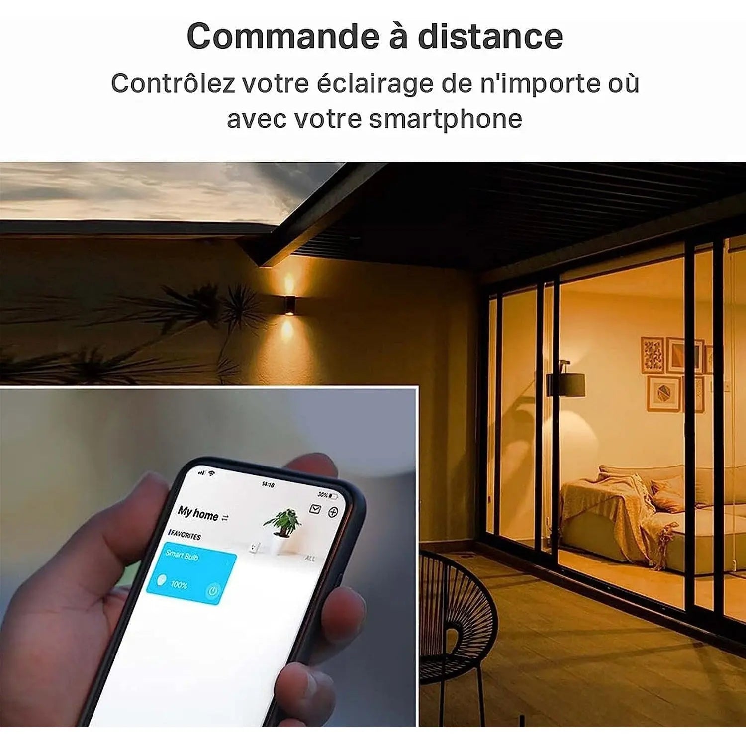 Tapo Ampoule LED Connectée L530E - Ambiance Colorée, Contrôle Vocal - Cpourtoi.Net