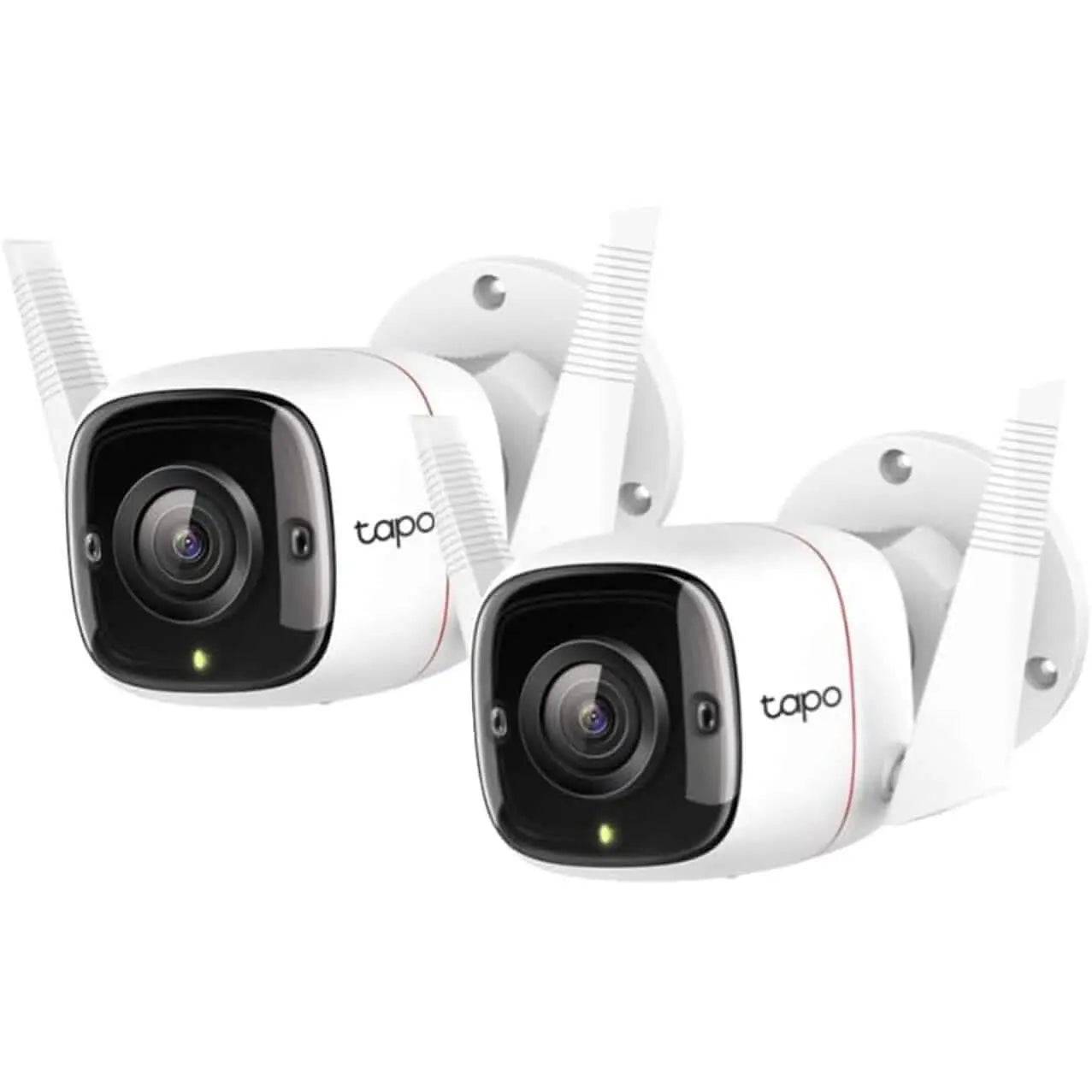 Tapo C310P2 Externe - Caméra 2K avec Vision Nocturne - Pack de 2 - Cpourtoi.Net