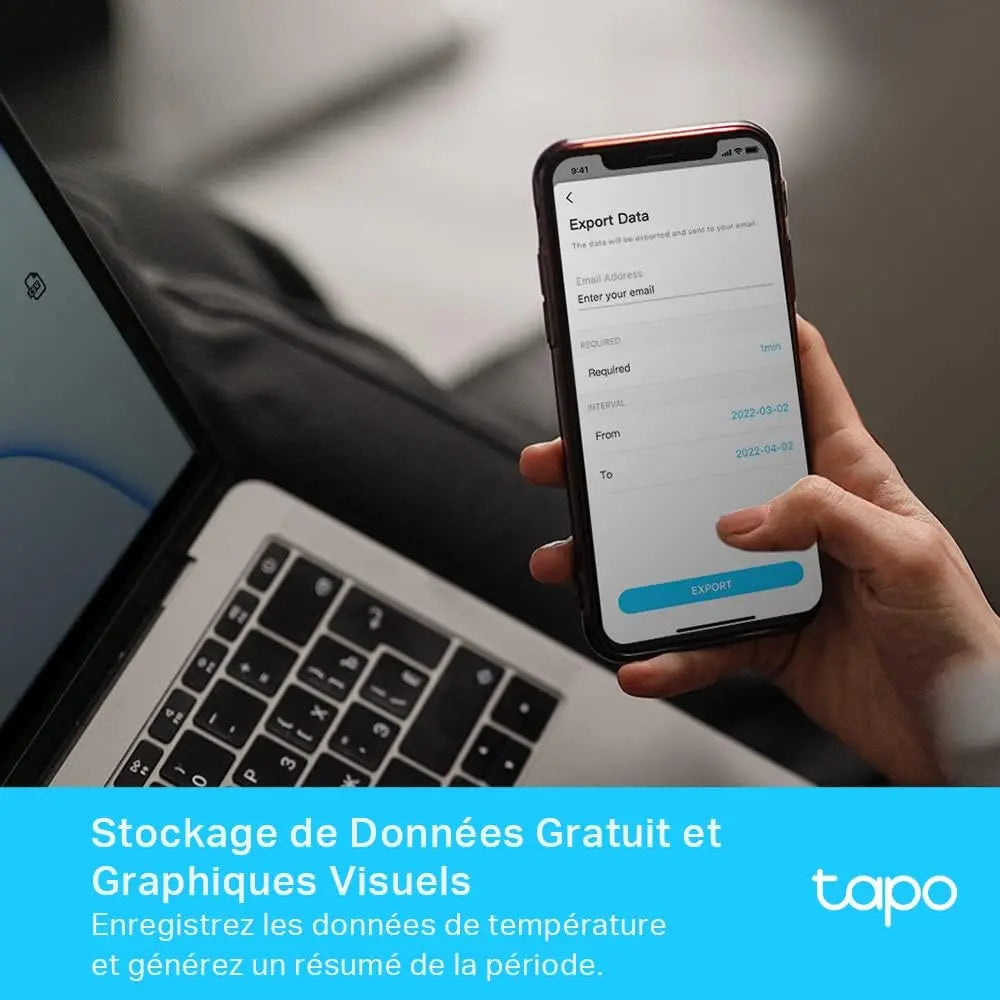 Tapo Capteur T315 WiFi - Température Réelle et Alertes Instantanées - Cpourtoi.Net