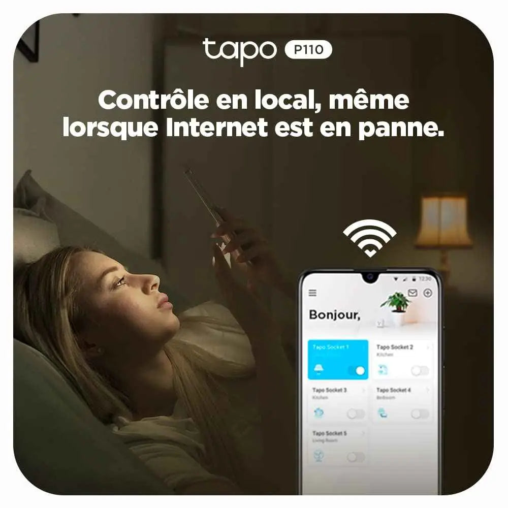 Tapo Prise Connectée 16A - Contrôle Intelligent et Économies - Cpourtoi.Net