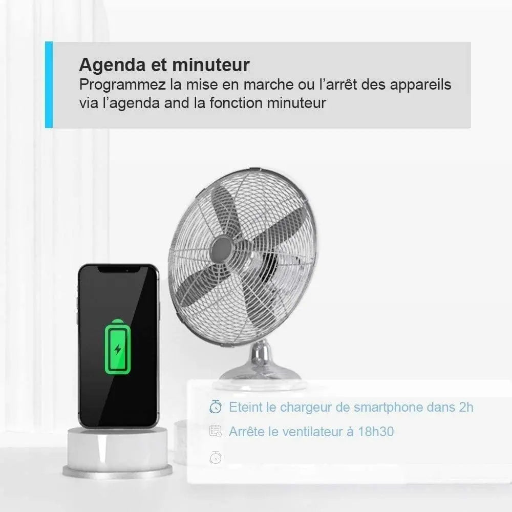 Tapo Prise WiFi P100 (Pack de 2) – Commande vocale & Économies d’énergie - Cpourtoi.Net