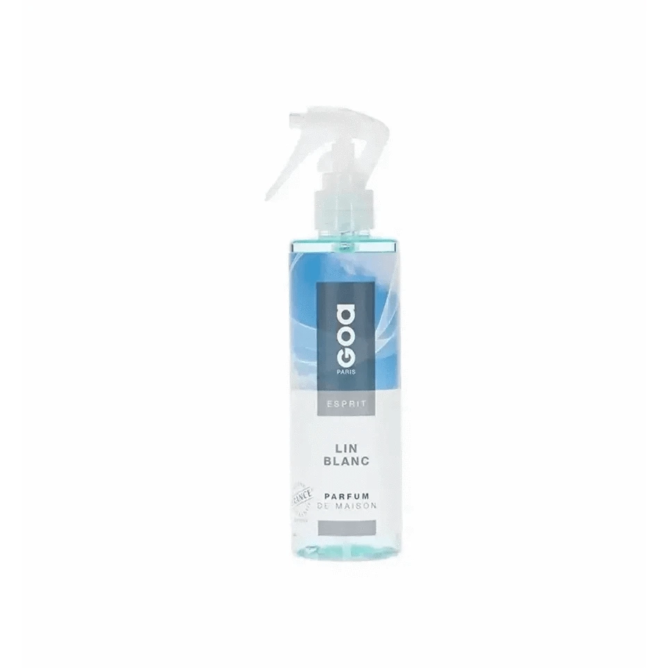 Goa Vaporisateur Lin Blanc - Fraîcheur, Parfum Durable - Cpourtoi.Net