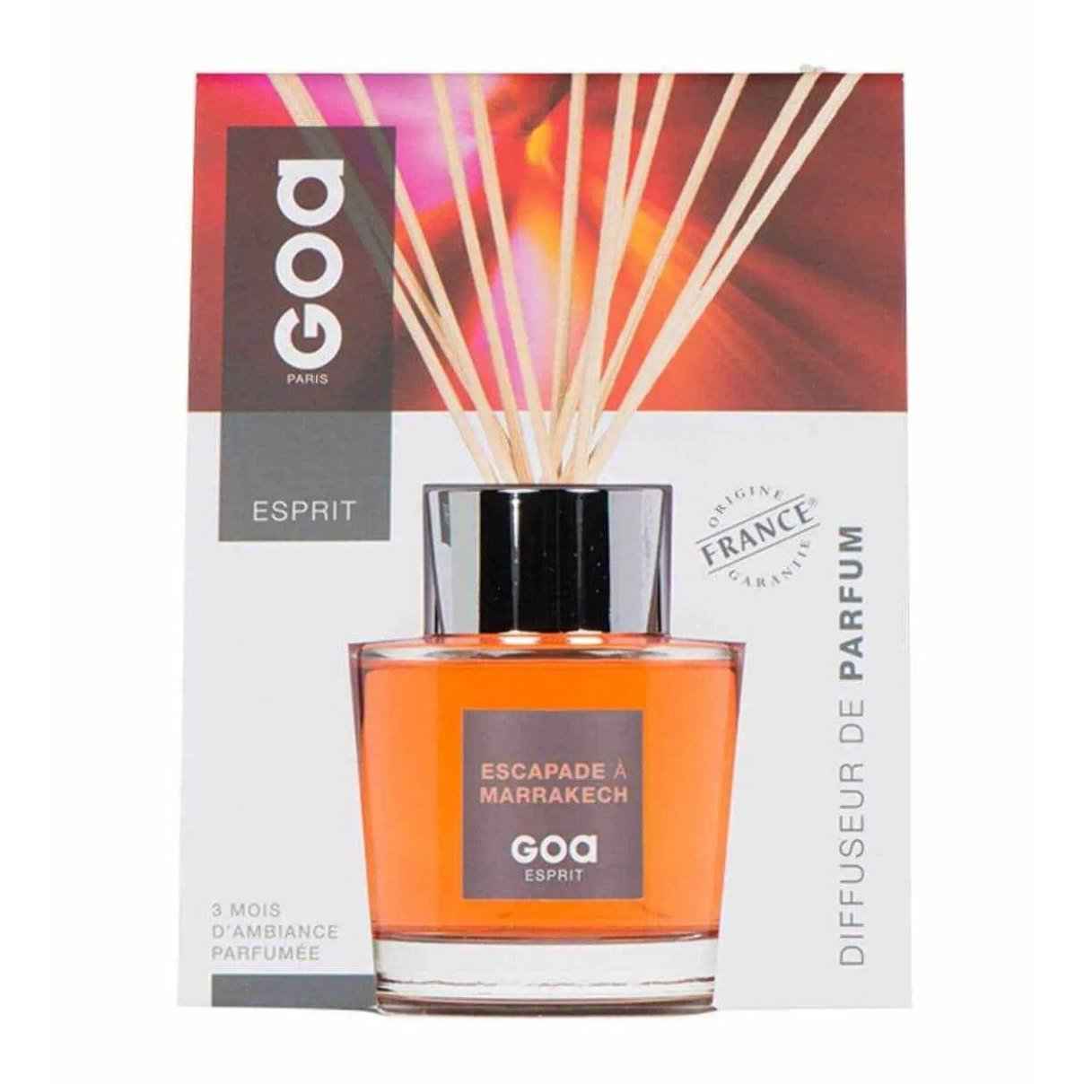 Goatier Esprit Marrakech Diffuseur Parfum Pour Maison - Ambiance Élégante Avec Fragrance Envoûtante Jusqu'à Trois Mois